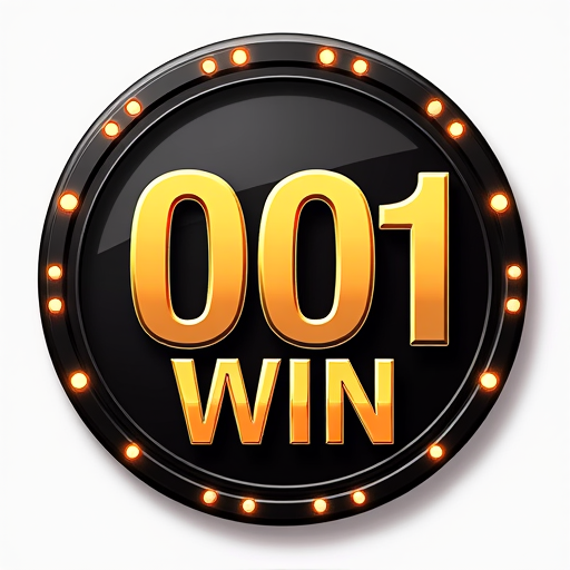 logotipo da plataforma 001win onde você poderá se cadastrar gratuitamente