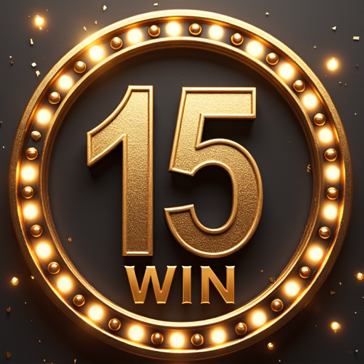 logotipo da plataforma 15win onde você poderá se cadastrar gratuitamente