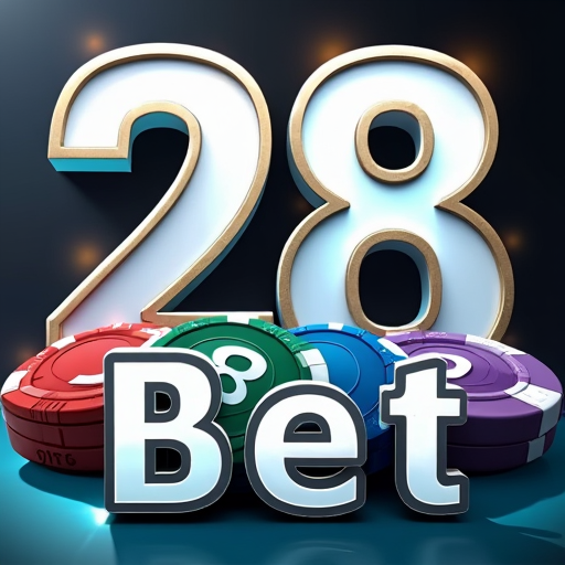 logotipo da plataforma 28bet onde você poderá se cadastrar gratuitamente