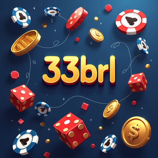 logotipo da plataforma 33brl onde você poderá se cadastrar gratuitamente