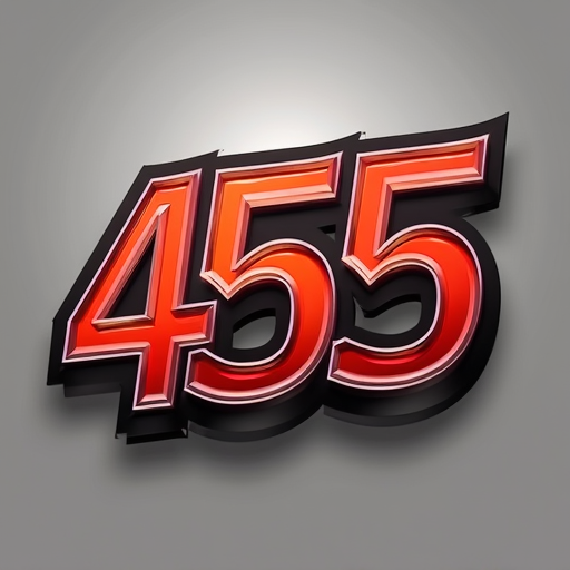 logotipo da plataforma 455bet onde você poderá se cadastrar gratuitamente