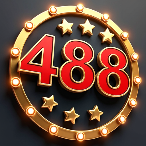 logotipo da plataforma 488bet onde você poderá se cadastrar gratuitamente