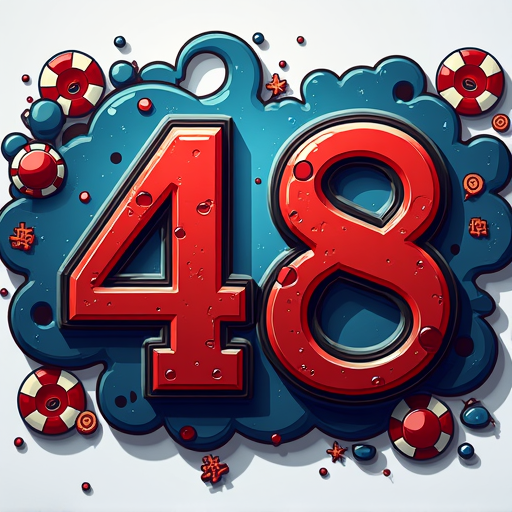 logotipo da plataforma 48bet onde você poderá se cadastrar gratuitamente