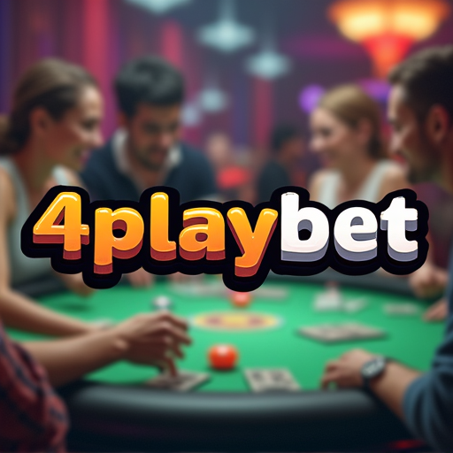 logotipo da plataforma 4playbet onde você poderá se cadastrar gratuitamente