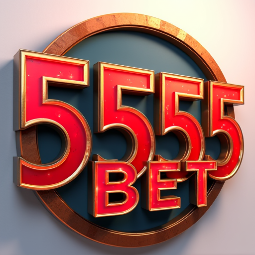 logotipo da plataforma 5555bet onde você poderá se cadastrar gratuitamente