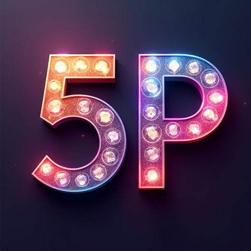 logotipo da plataforma 5p onde você poderá se cadastrar gratuitamente
