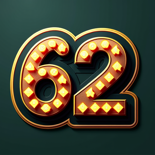 logotipo da plataforma 62bet onde você poderá se cadastrar gratuitamente