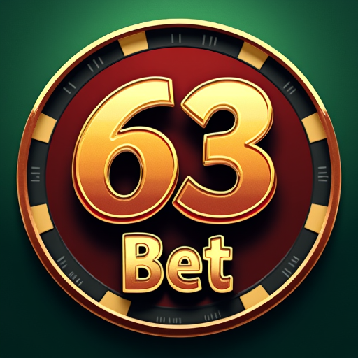 logotipo da plataforma 63bet onde você poderá se cadastrar gratuitamente