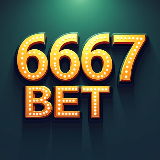 logotipo da plataforma 6667bet onde você poderá se cadastrar gratuitamente