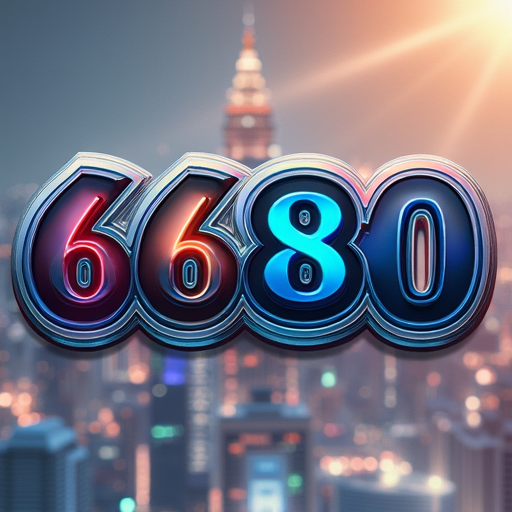 logotipo da plataforma 6680bet onde você poderá se cadastrar gratuitamente