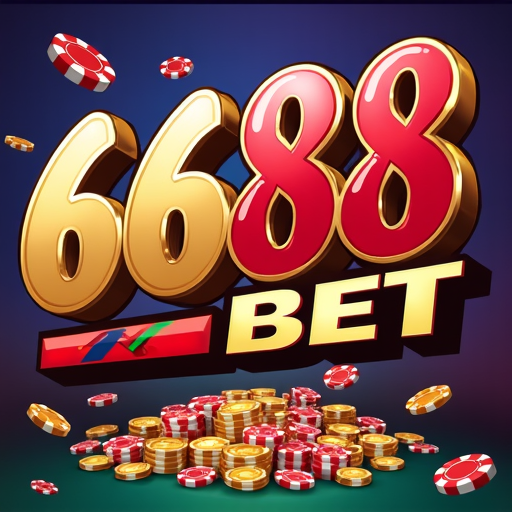 logotipo da plataforma 6688bet onde você poderá se cadastrar gratuitamente