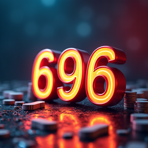 logotipo da plataforma 696bet onde você poderá se cadastrar gratuitamente