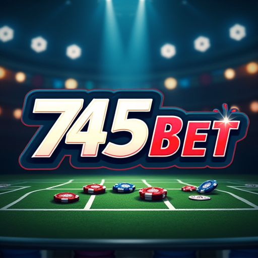 logotipo da plataforma 745bet onde você poderá se cadastrar gratuitamente