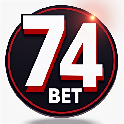 logotipo da plataforma 74bet onde você poderá se cadastrar gratuitamente