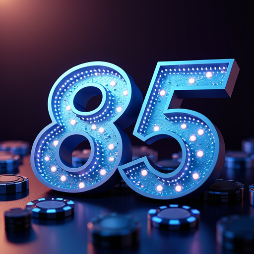 logotipo da plataforma 85bet onde você poderá se cadastrar gratuitamente