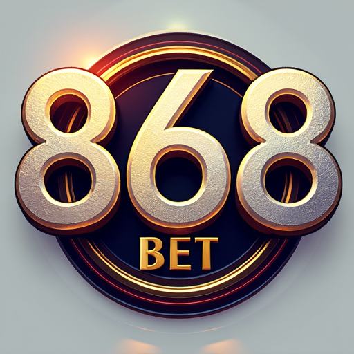 logotipo da plataforma 868bet onde você poderá se cadastrar gratuitamente