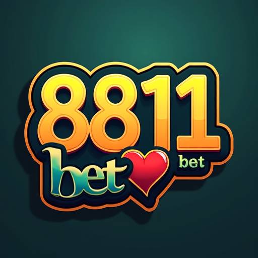 logotipo da plataforma 8811bet onde você poderá se cadastrar gratuitamente