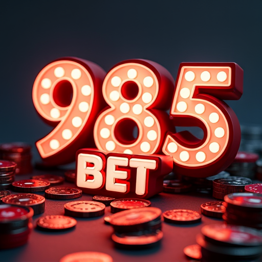 logotipo da plataforma 985bet onde você poderá se cadastrar gratuitamente