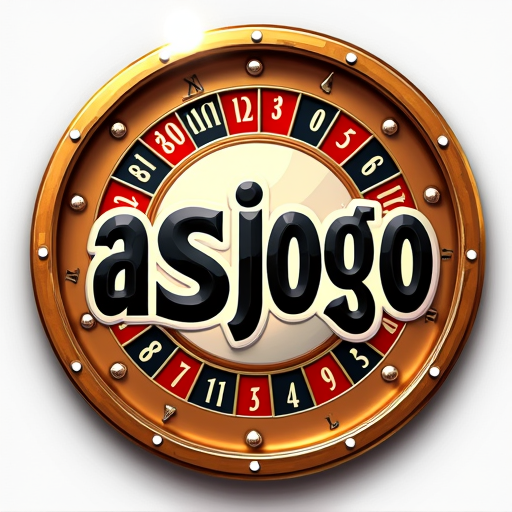 logotipo da plataforma asjogo onde você poderá se cadastrar gratuitamente
