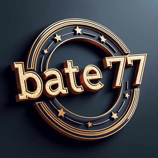 logotipo da plataforma bate77 onde você poderá se cadastrar gratuitamente