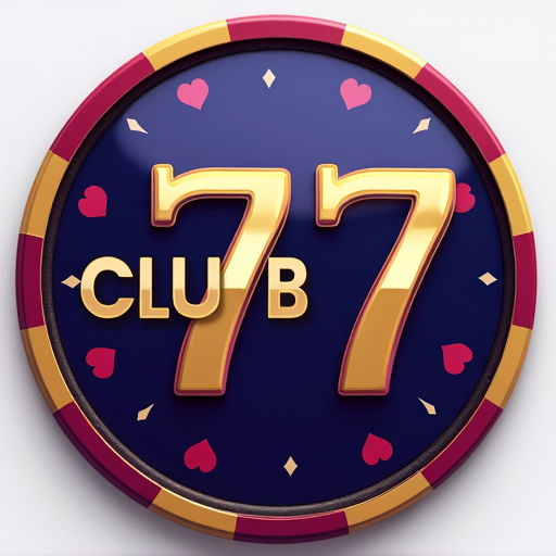 logotipo da plataforma club77 onde você poderá se cadastrar gratuitamente