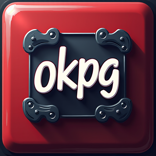 logotipo da plataforma okpg onde você poderá se cadastrar gratuitamente
