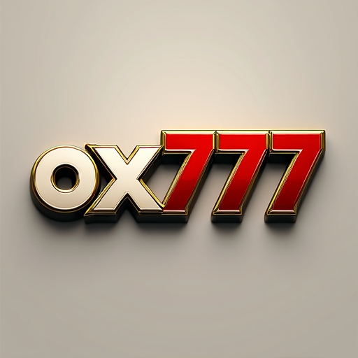 logotipo da plataforma ox777 onde você poderá se cadastrar gratuitamente