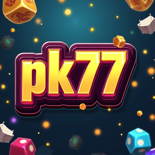logotipo da plataforma pk77 onde você poderá se cadastrar gratuitamente