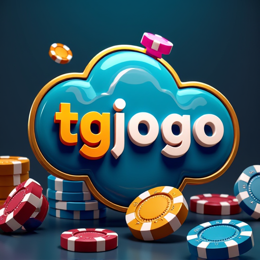 logotipo da plataforma tgjogo onde você poderá se cadastrar gratuitamente